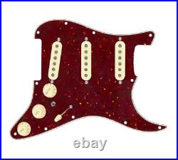 Texas Vintage Strat Guitar 7 Way Loaded Pickguard withToggle Tortoise /AW 920D