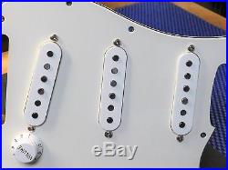 Tidewater Seymour Duncan Pickups SSL-1 LOADED PICKGUARD for Fender Strat Guitar