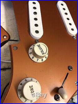 USA Fender 2006 Deluxe Series Strat LOADED PICKGUARD Stratocaster Push Volume