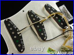 USA Fender Custom Shop W25 Custom Deluxe Stratocast LOADED PICKGUARD Strat GR