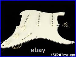 USA Fender ERIC JOHNSON Strat LOADED PICKGUARD, Stratocaster Parchment 3 Ply USA Fender ERIC JOHNSON Strat LOADED PICKGUARD, Stratocaster Parchment 3 Ply