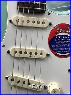 USA Fender JEFF BECK Strat LOADED PICKGUARD Stratocaster Hot Noiseless FREE SHIP