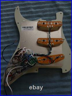 USED 2018 FENDER USA AMERICAN ELITE STRATOCASTER LOADED PICKGUARD NOISELESS PUs