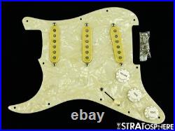 USED LEFTY Fender Vintage Strat LOADED PICKGUARD Custom Shop Pickups