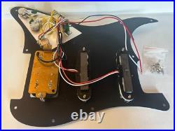 Unique colors on this Fender Stratocaster LOADED PICKGUARD Strat WIRED