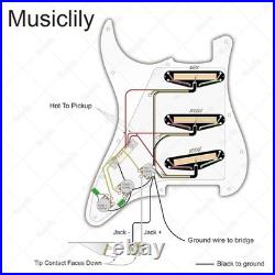 Upgrade Loaded Pickguard for Strat Electric Guitar
