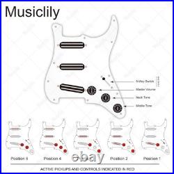 Upgrade Loaded Pickguard for Strat Electric Guitar