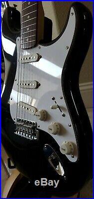 Upgraded Strat Guitar & Fishman Fluence Loaded Pickguard