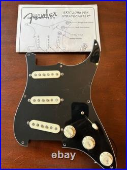 Used Fender Eric Johnson Sig Loaded Pre-Wired Strat Pickguard