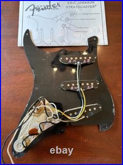 Used Fender Eric Johnson Sig Loaded Pre-Wired Strat Pickguard