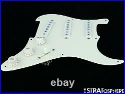 Used Fender Stratocaster LOADED PICKGUARD Strat 57/62 Parchment