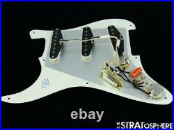 Used Fender Stratocaster LOADED PICKGUARD Strat 57/62 Parchment