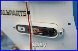 Vintage EMG Pickups Loaded Pickguard Single Coil DDA IF Prewired SSS Strat White