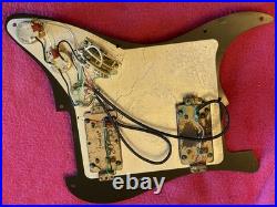 Vintage Fender HB loaded guard for American Deluxe strat stratocaster big apple