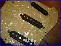 Vintage Mighty Mite Mm1100 Screaming Strat Pickups Fender Pickguard Acme Wiring